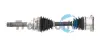 MITSUBISHI Полуось прав. L=536,5mm 28 зуб. Pajero Sport 98-,L200 96-,Pajero II 90-00 TRAKMOTIVE 30-1107 (фото 1)