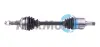 OPEL Полуось лів. L=590mm 22/22 зуб. ABS 29 зуб. MERIVA A (X03) 1.7 DTI 03-10 TRAKMOTIVE 300574