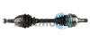 OPEL Полуось лів. L=594mm L2=634mm 33/34 зуб. ASTRA H 1.7 CDTI 04-10 TRAKMOTIVE 300544