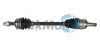 OPEL Полуось лів. L=616mm 22/22 зуб. CORSA D 1.2 06-14, CORSA E 1.4 LPG 15- TRAKMOTIVE 300555