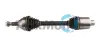 OPEL Полуось прав. L=589mm 33/34 зуб Astra H 1.9CDTI/2.0 04- TRAKMOTIVE 30-0517