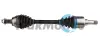 PEUGEOT Полуось левая L=592mm 25/24 306/405 87-02 TRAKMOTIVE 300602 (фото 1)