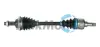 PEUGEOT Полуось лів.с ABS L=593,5mm 25/22 зуб. 206 1.6 16V 07- TRAKMOTIVE 300589
