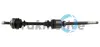 PEUGEOT Полуось прав. с ABS L=890mm 21/24 зуб. 206 (2A/C) 1.9 D 98-01 TRAKMOTIVE 300592