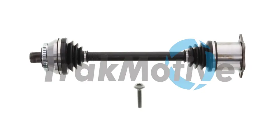 Полуось лев. с ABS L=593,5mm, 38 зуб. AUDI A4 -08, SEAT EXEO ST 2.0 TDI 09-13 TRAKMOTIVE 300067 (фото 1)