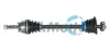 RENAULT Полуось лев.L=629mm 21 зуб. CLIO II 1.2 98-10, CLIO II 1.5 dCi 01-03, KANGOO Express 1.5 dCi 01-, TWINGO I (C06_) 1.2 96-07 TRAKMOTIVE 30-0795