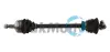 RENAULT Полуось лев.с ABS L=681mm 23 зуб. SCENIC I 1.9 dCi 00-03 TRAKMOTIVE 30-0752