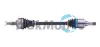RENAULT Полуось левая L=681mm 25/26 зуб. Megane 1,2-1,6/1,5dCi 08-, Fluence, Scenic TRAKMOTIVE 301076