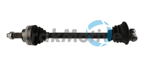 RENAULT Полуось лів. ABS L=671mm 28 зуб. MASTER 2.5D 98-00 TRAKMOTIVE 300494 Опель Мовано