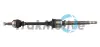 RENAULT Полуось прав.L=906mm 25/26 зуб. GRAND SCENIC II 1.5 dCi 04-08, MEGANE II 1.5 dCi 03-10, SCЙNIC II 1.5 dCi 07-08 TRAKMOTIVE 30-0817