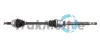 RENAULT Полуось прав.L=916mm 25/26 зуб. Megane II 1.5dCi 02- TRAKMOTIVE 30-0855