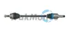 SUBARU Полуось пер. левая L=778mm, 27/25 зуб. Legacy 03- TRAKMOTIVE 30-1613