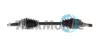 TOYOTA Полуось лев. с ABS L=640mm L2=690mm 26/23 зуб. COROLLA Liftback 1.6 00-02, COROLLA 1.6 VVT-i 02-07 TRAKMOTIVE 30-1411