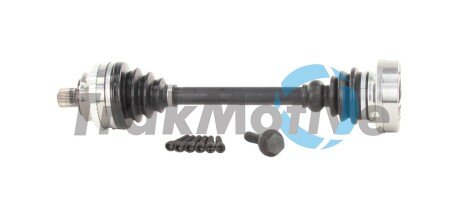 VW Полуось лев./прав. с ABS L=525,5mm L2=536mm 38 зуб. T4 trakmotive 30-0990