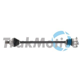 VW Полуось прав. L=758mm, 36 зуб. POLO 1.4 TDI 05-09, SKODA FABIA I 1.9 TDI 00-08, SEAT IBIZA III (6L1) 1.4 TDI 02-05 trakmotive 300953