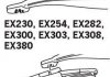 ExactFit Rear Щітка склоочисника,задня OEM (230мм) trico EX230