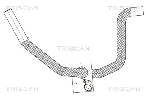 TRISCAN BMW Впускний трубопровід Г/У E53, E46, E39, E38 triscan 851611006