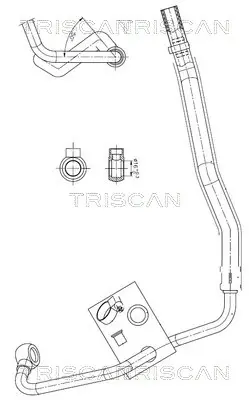 TRISCAN MINI Гідравлічний шланг ГУР MINI (R50, R53) 01- Triscan 851611014 (фото 1)
