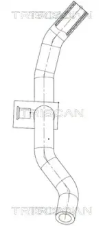 TRISCAN BMW Гідравлічний шланг 1 (E81) 06-, 3 (E90) 07- triscan 851611016 Бмв E87