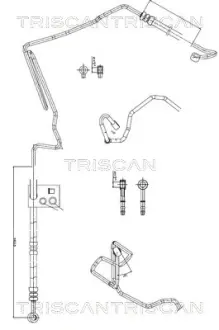 Патрубок triscan 851629006