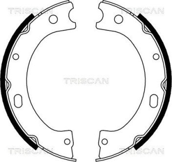 Комплект гальмівних колодок, Стоянкове гальмо triscan 810014011 на Ниссан Патрол y61