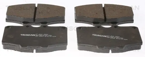 Передние тормозные колодки triscan 811010034
