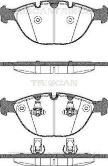 Передние тормозные колодки triscan 811011011