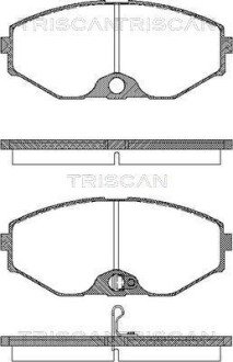 Передние тормозные колодки triscan 811014037 на Ниссан Максима а33 qx