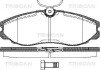 Передні тормозні (гальмівні) колодки triscan 811014174
