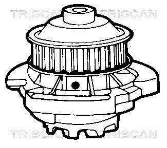 Помпа водна triscan 860029142