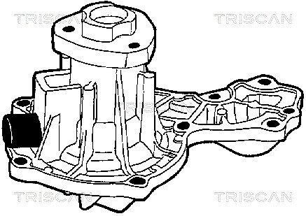 Помпа водна triscan 860029812