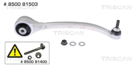 Рычаг передней подвески triscan 850081503