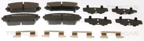 Передние тормозные колодки triscan 811018029 Киа Пиканто