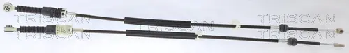 Трос КПП (1165mm) Renault Duster/Logan 2007- Triscan 814025713 (фото 1)
