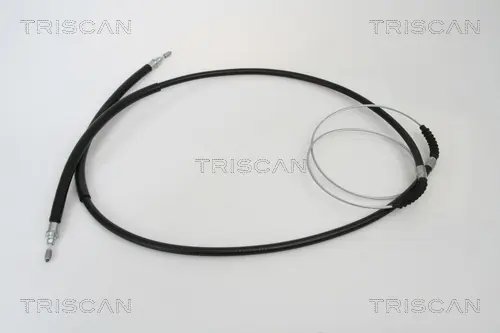 Трос ручного гальма задн. L/P PSA Boxer/Ducato/Jumper 01- (бараб. гальма) 2827/876x2 Triscan 814010131 (фото 1)