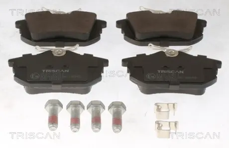 Задние тормозные колодки triscan 811010511 Smart Forfour