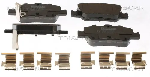 Задние тормозные колодки triscan 811013090