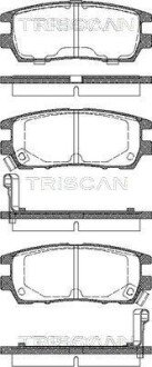 Задние тормозные колодки triscan 811042003