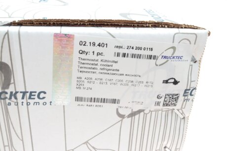 Термостат trucktec Automotive 0219401