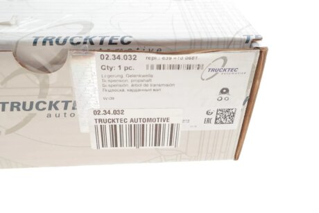 Подшипник подвесной trucktec Automotive 0234032