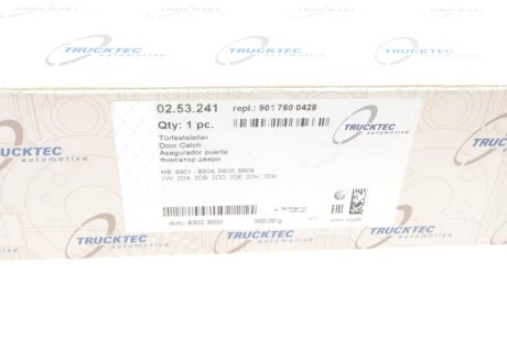 Обмежувач дверей trucktec Automotive 0253241