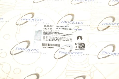 Захист колодок trucktec Automotive 0735337