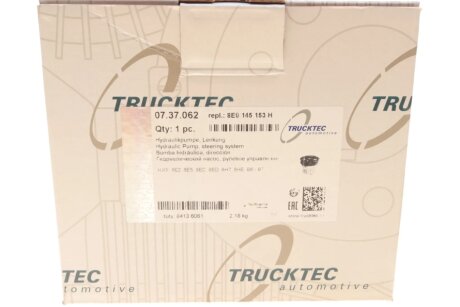 Насос ГУР trucktec Automotive 0737062