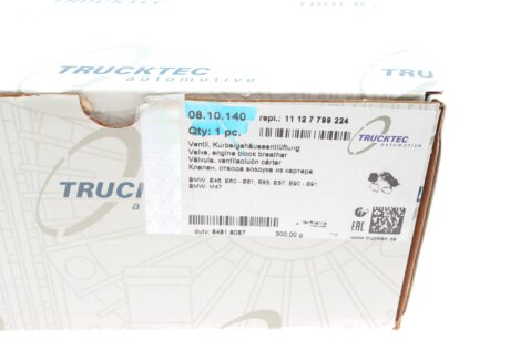 Клапан вентиляції картера trucktec Automotive 0810140