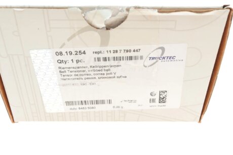 Натяжник поліклинового ременя trucktec Automotive 0819254