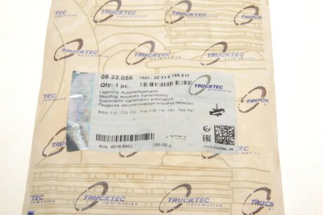 Подушка АКПП trucktec Automotive 0822056