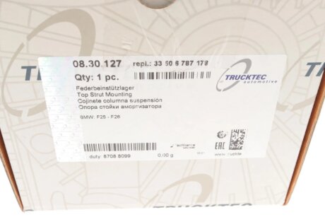 Опора амортизатора trucktec Automotive 0830127