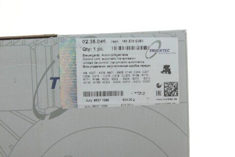 Блок электрический trucktec Automotive 0225046