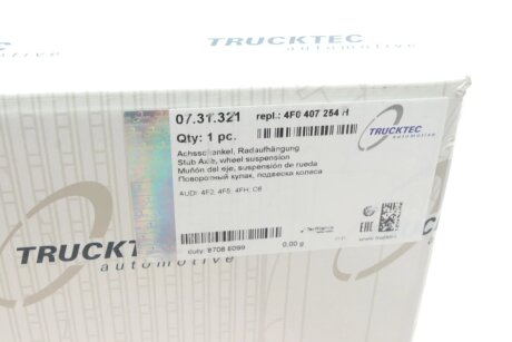 Цапфа (поворотный кулак) trucktec Automotive 0731321