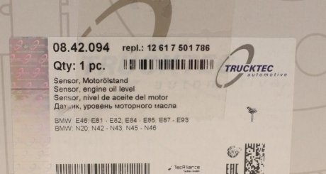 Датчик уровня trucktec Automotive 0842094